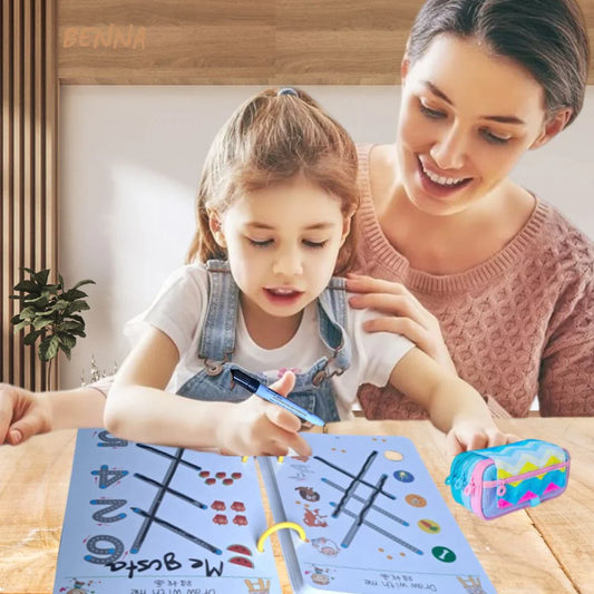 Fun and Educational Learning Notebook for Kids 